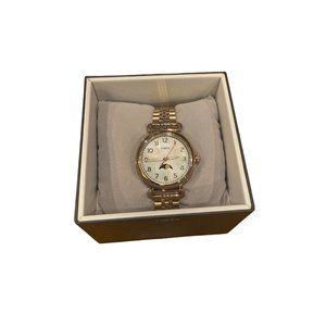 Timex - Moon Phase Stainless Steel Women's Quartz Watch - TW2T89400VQ